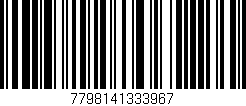 Código de barras (EAN, GTIN, SKU, ISBN): '7798141333967'