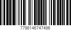 Código de barras (EAN, GTIN, SKU, ISBN): '7798146747486'