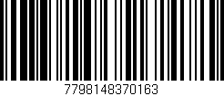 Código de barras (EAN, GTIN, SKU, ISBN): '7798148370163'