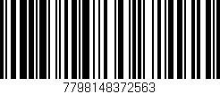 Código de barras (EAN, GTIN, SKU, ISBN): '7798148372563'