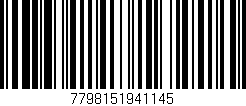 Código de barras (EAN, GTIN, SKU, ISBN): '7798151941145'