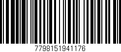 Código de barras (EAN, GTIN, SKU, ISBN): '7798151941176'