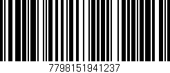 Código de barras (EAN, GTIN, SKU, ISBN): '7798151941237'