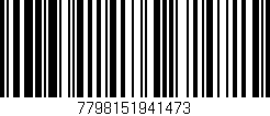 Código de barras (EAN, GTIN, SKU, ISBN): '7798151941473'