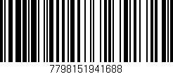 Código de barras (EAN, GTIN, SKU, ISBN): '7798151941688'