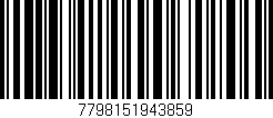 Código de barras (EAN, GTIN, SKU, ISBN): '7798151943859'