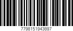 Código de barras (EAN, GTIN, SKU, ISBN): '7798151943897'