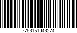 Código de barras (EAN, GTIN, SKU, ISBN): '7798151948274'