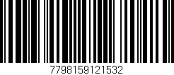 Código de barras (EAN, GTIN, SKU, ISBN): '7798159121532'