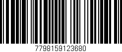 Código de barras (EAN, GTIN, SKU, ISBN): '7798159123680'