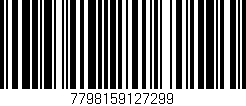 Código de barras (EAN, GTIN, SKU, ISBN): '7798159127299'