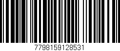 Código de barras (EAN, GTIN, SKU, ISBN): '7798159128531'