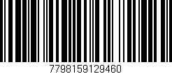 Código de barras (EAN, GTIN, SKU, ISBN): '7798159129460'