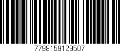 Código de barras (EAN, GTIN, SKU, ISBN): '7798159129507'