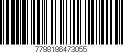 Código de barras (EAN, GTIN, SKU, ISBN): '7798186473055'