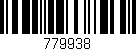 Código de barras (EAN, GTIN, SKU, ISBN): '779938'