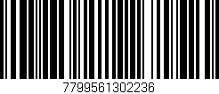 Código de barras (EAN, GTIN, SKU, ISBN): '7799561302236'
