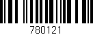 Código de barras (EAN, GTIN, SKU, ISBN): '780121'