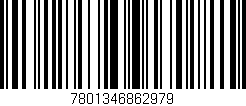 Código de barras (EAN, GTIN, SKU, ISBN): '7801346862979'