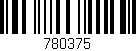 Código de barras (EAN, GTIN, SKU, ISBN): '780375'