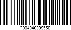 Código de barras (EAN, GTIN, SKU, ISBN): '7804340909558'