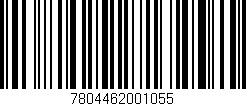 Código de barras (EAN, GTIN, SKU, ISBN): '7804462001055'