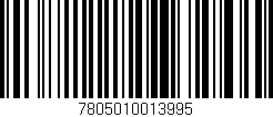 Código de barras (EAN, GTIN, SKU, ISBN): '7805010013995'