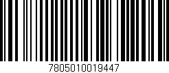 Código de barras (EAN, GTIN, SKU, ISBN): '7805010019447'