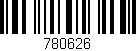 Código de barras (EAN, GTIN, SKU, ISBN): '780626'