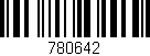 Código de barras (EAN, GTIN, SKU, ISBN): '780642'