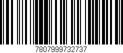 Código de barras (EAN, GTIN, SKU, ISBN): '7807999732737'