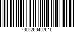Código de barras (EAN, GTIN, SKU, ISBN): '7808283407010'