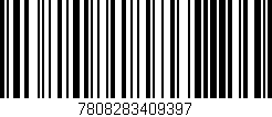 Código de barras (EAN, GTIN, SKU, ISBN): '7808283409397'