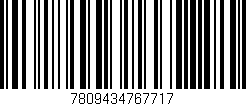 Código de barras (EAN, GTIN, SKU, ISBN): '7809434767717'