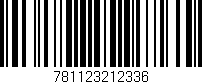 Código de barras (EAN, GTIN, SKU, ISBN): '781123212336'