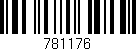 Código de barras (EAN, GTIN, SKU, ISBN): '781176'