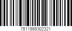 Código de barras (EAN, GTIN, SKU, ISBN): '7811888302321'