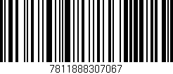 Código de barras (EAN, GTIN, SKU, ISBN): '7811888307067'