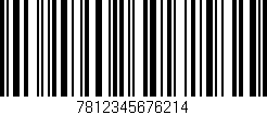 Código de barras (EAN, GTIN, SKU, ISBN): '7812345676214'