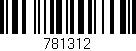 Código de barras (EAN, GTIN, SKU, ISBN): '781312'