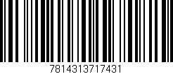 Código de barras (EAN, GTIN, SKU, ISBN): '7814313717431'