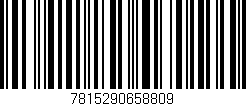 Código de barras (EAN, GTIN, SKU, ISBN): '7815290658809'