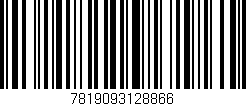 Código de barras (EAN, GTIN, SKU, ISBN): '7819093128866'