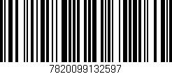 Código de barras (EAN, GTIN, SKU, ISBN): '7820099132597'