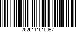 Código de barras (EAN, GTIN, SKU, ISBN): '7820111010957'