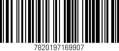 Código de barras (EAN, GTIN, SKU, ISBN): '7820197169907'