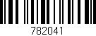 Código de barras (EAN, GTIN, SKU, ISBN): '782041'