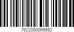 Código de barras (EAN, GTIN, SKU, ISBN): '7822080069882'
