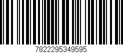 Código de barras (EAN, GTIN, SKU, ISBN): '7822295349595'