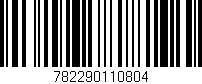 Código de barras (EAN, GTIN, SKU, ISBN): '782290110804'